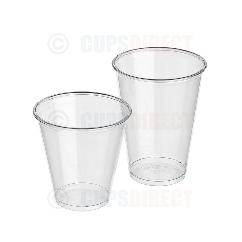 Load image into Gallery viewer, PET juice cup range with Ø78mm rim shown in multiple sizes