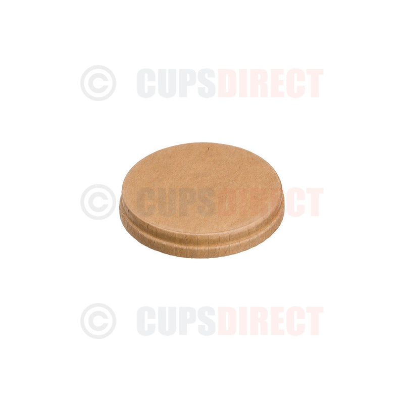 Load image into Gallery viewer, 7oz kraft paper sauce cup lid compatible with kraft sauce cups