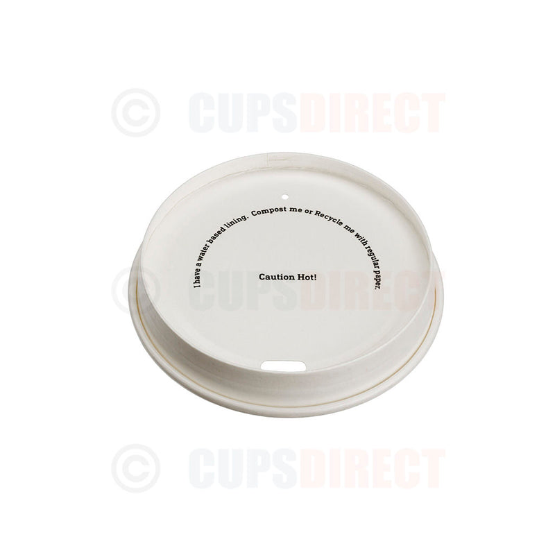 Load image into Gallery viewer, Paper Hot Cup Lids – Bio Recyclable Sip Lid