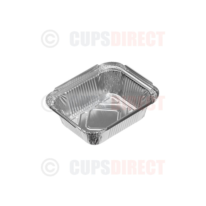 Load image into Gallery viewer, Size No.2 aluminium foil tray for standard takeaway meals
