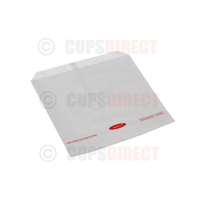 Load image into Gallery viewer, 8.5 x 8.5 greaseproof paper bag suitable for burgers and fried foods