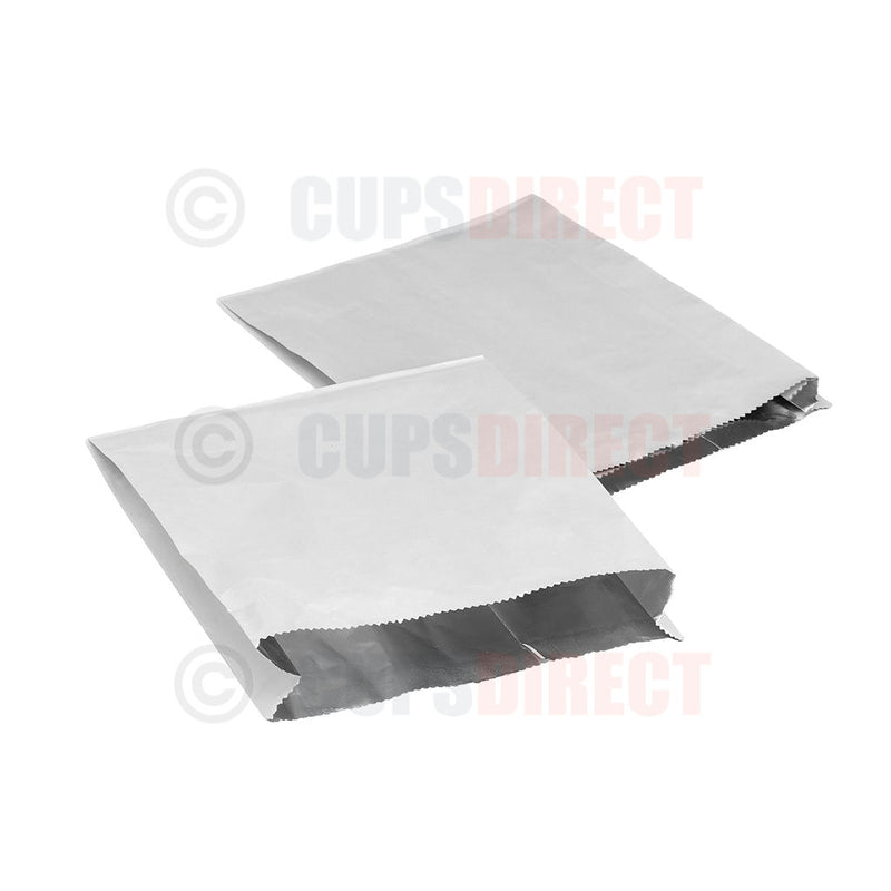 Load image into Gallery viewer, Small foil chicken bag suitable for hot takeaway food packaging