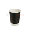 Black Double-Wall Hot Cup Range 12oz (CD7832)
