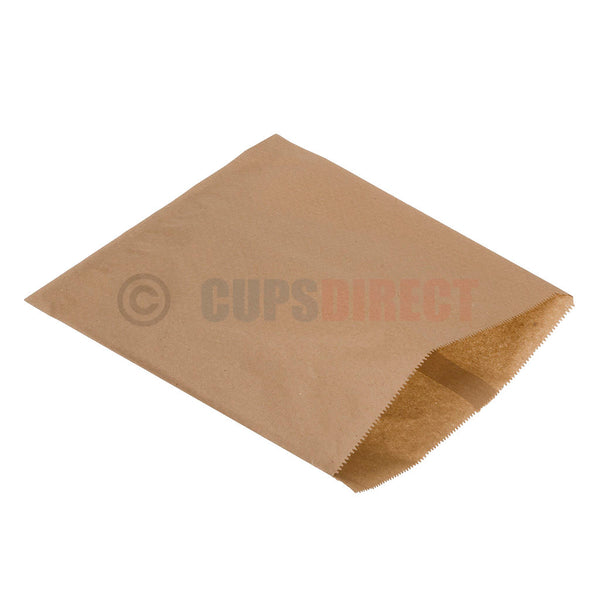 Strung Brown Kraft Paper Bags