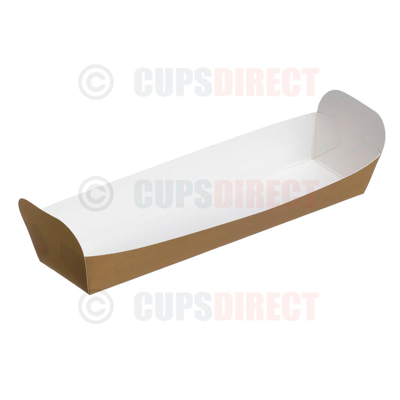 Load image into Gallery viewer, Compostable baguette kraft paper tray