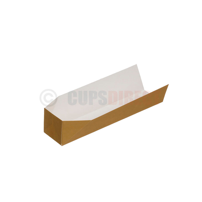 Load image into Gallery viewer, 7 inch kraft hot dog tray