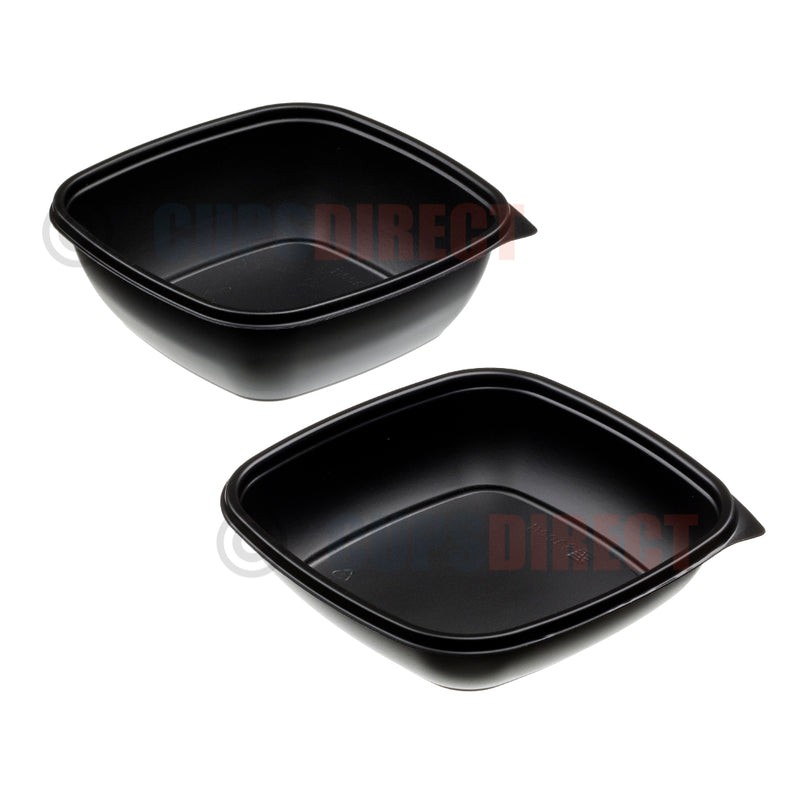 Load image into Gallery viewer, Sabert Fastpac square polypropylene food container bases, range overview image