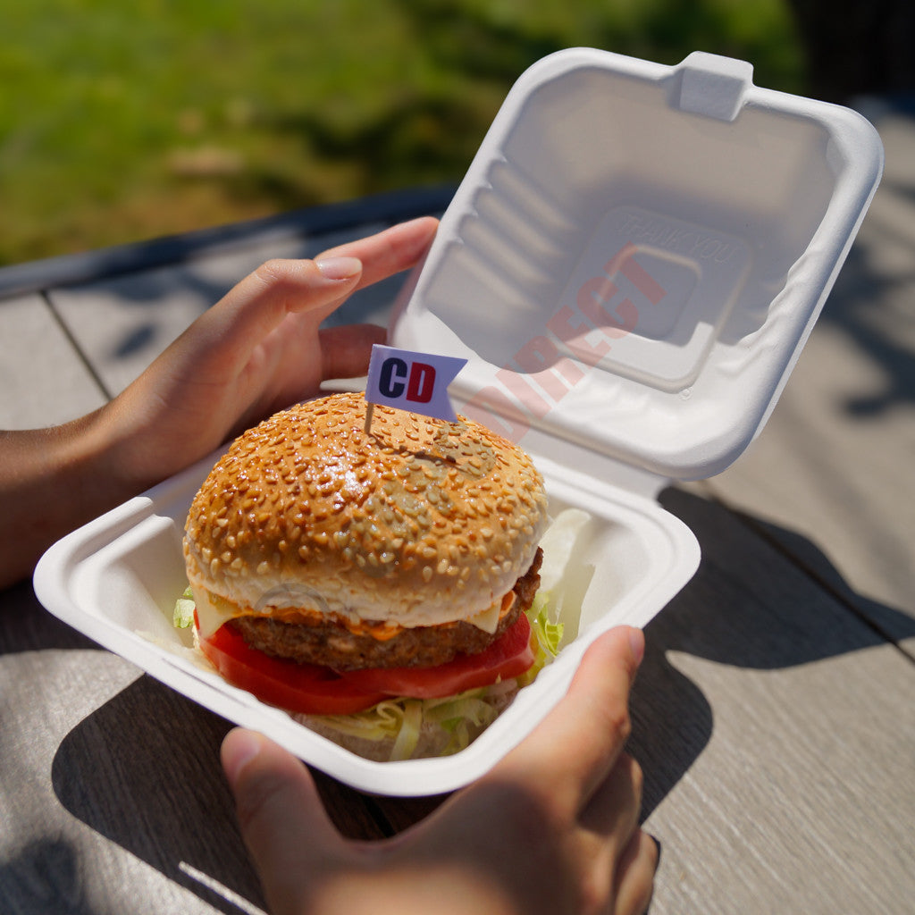 Bagasse Clamshell Container Range