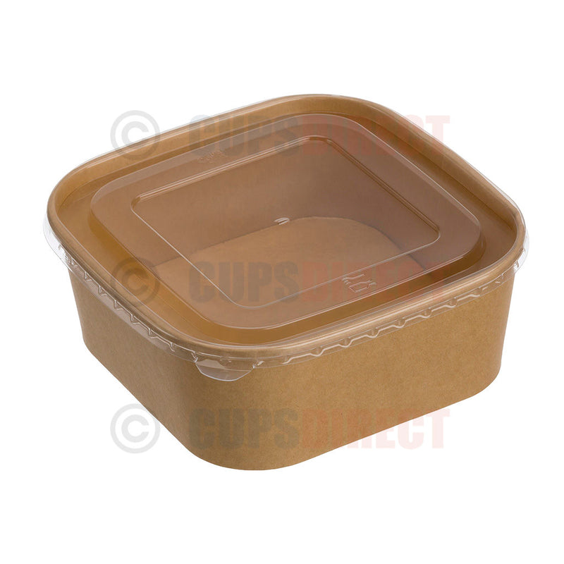 Load image into Gallery viewer, Kraft Square Paper Bowl Range
