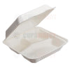 Bagasse Food Trays & Container Range 3Compt. Clam (CD3567)
