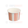 Pastel Stripe Ice Cream Pots 4oz - 1 Scoop (CD8550)