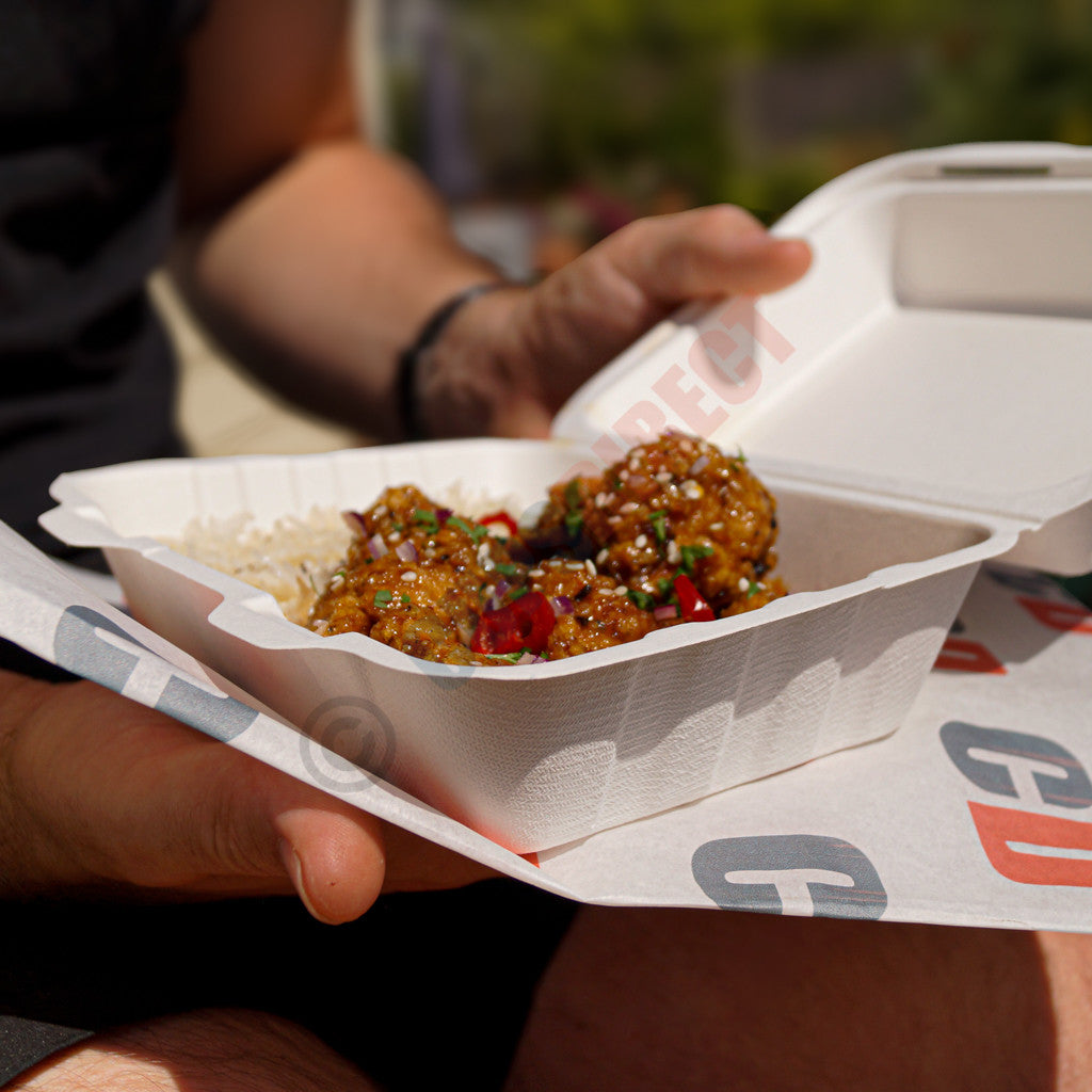 Bagasse Clamshell Container Range