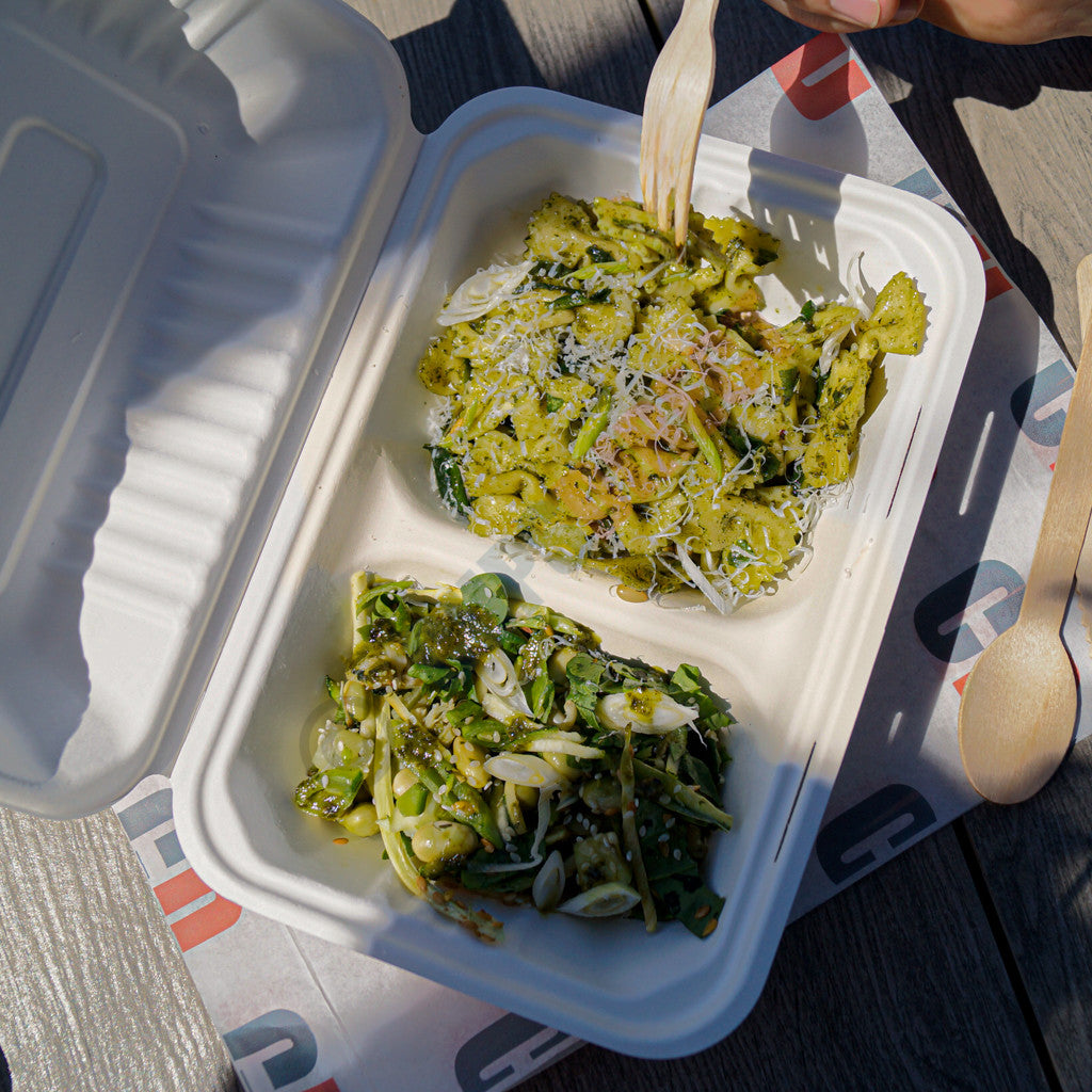 Bagasse Clamshell Container Range