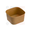 Kraft Square Paper Bowl Range 750ML BASE (CD3781)