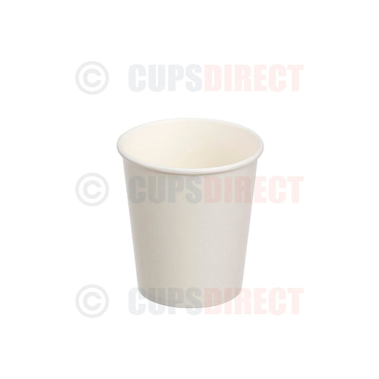 7oz white paper sauce cup suitable for takeaway dips and sides