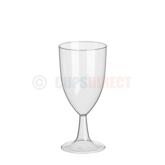 8oz premium plastic wine glass suitable for events and catering