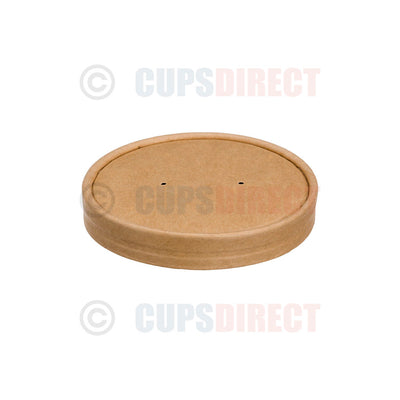 96mm kraft lid for HD soup container
