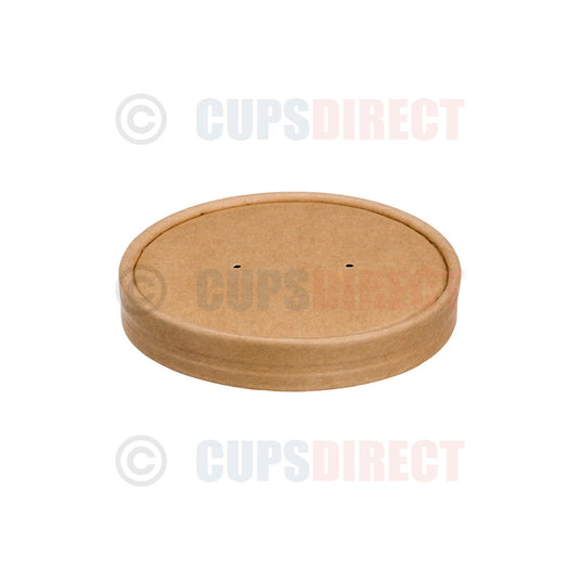 96mm kraft lid for HD soup container