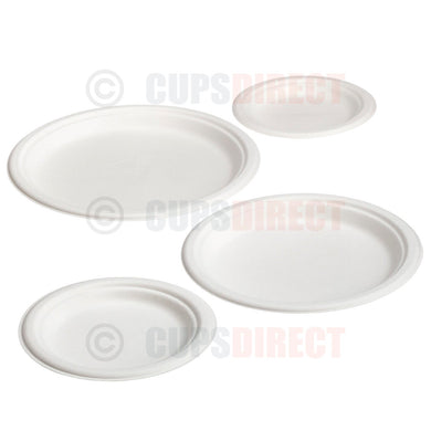 Bagasse Round Plate Range