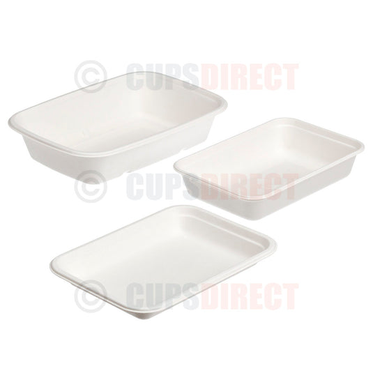 Bagasse Food Tray Range
