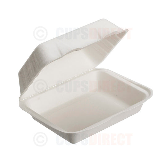 Bagasse Clamshell Container Range