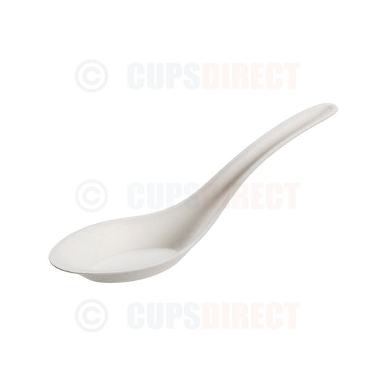 Ramen Bagasse Soup Spoon