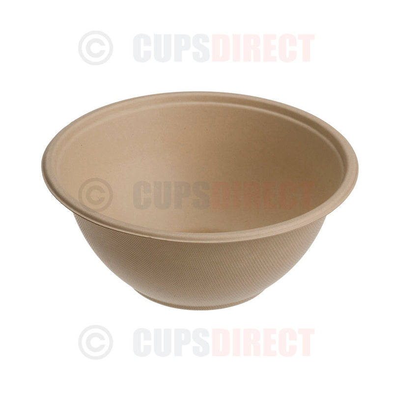 Load image into Gallery viewer, 1000ml Pulp Buddha Bowl Bases | Plant Fibre Large Food Bowls
