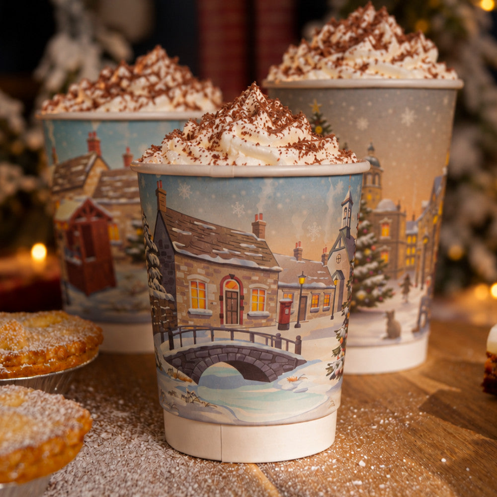 Festive Double Wall - Winter Village Range
