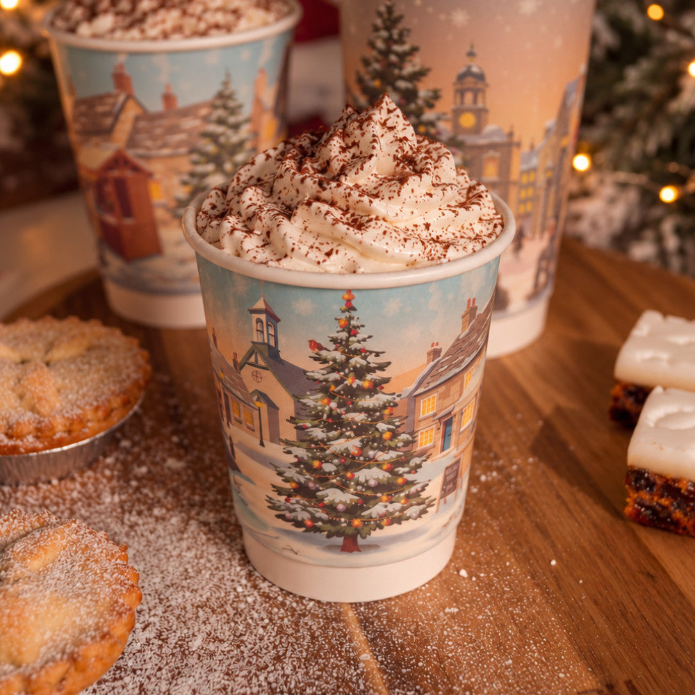Festive Double Wall - Winter Village Range