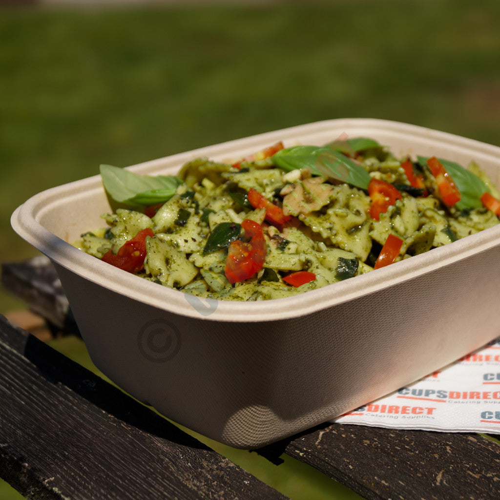 Pulp Rectangular Container Bases