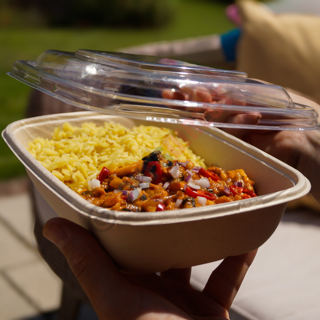 Pulp Rectangular Container Bases