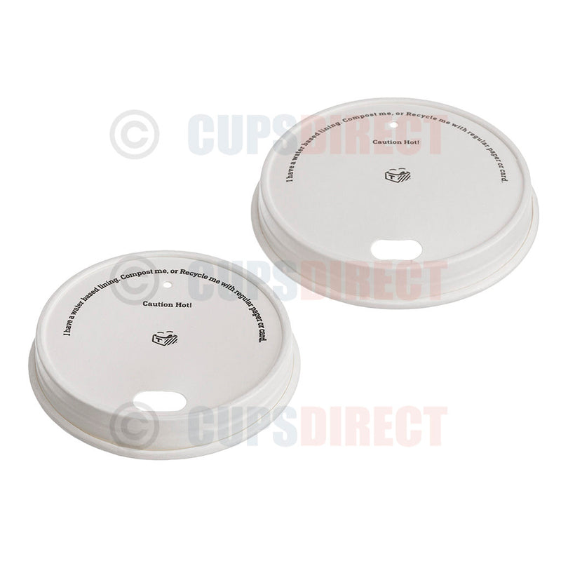Load image into Gallery viewer, Paper Hot Cup Lids – Bio Recyclable Sip Lid
