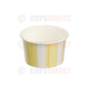 Pastel Stripe Ice Cream Pots 6oz - 2 Scoop (CD8552)