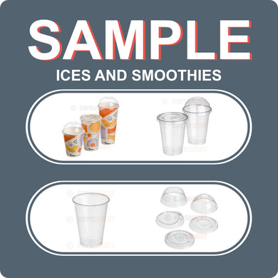 Ices & Smoothie Cup Samples