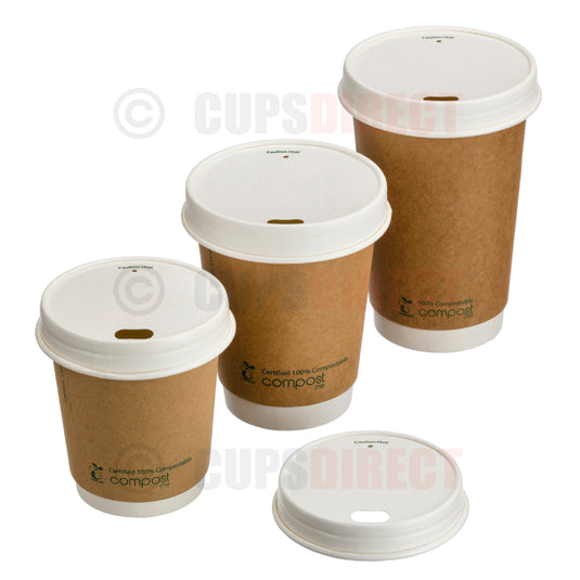 Paper Hot Cup Lids – Bio Recyclable Sip Lid