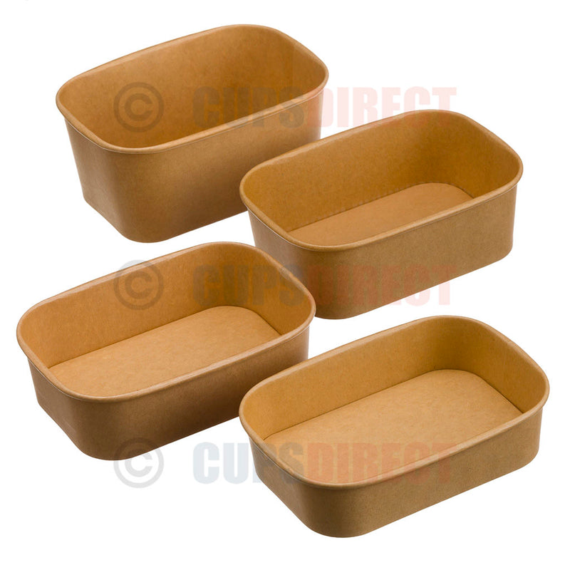 Load image into Gallery viewer, Kraft Rectangular Bento Box Range
