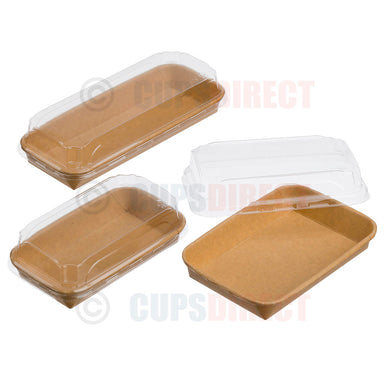 Kraft Paper Sushi Tray Range