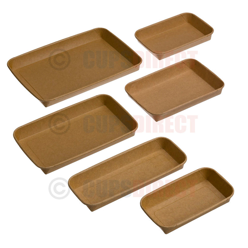 Load image into Gallery viewer, Kraft Paper Sushi Tray Range
