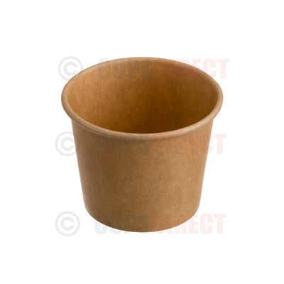 Kraft Paper Portion Pot Range