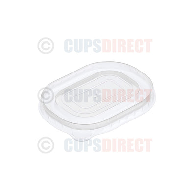 PP Lid for Kraft Mini Rectangular Bowls