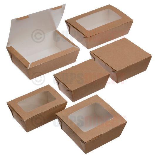 Ovenable Lunch Box Range – PET Lined