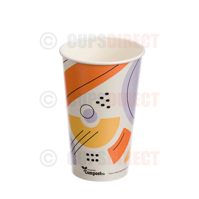 GeoChill Eco Paper Cold Cups - Single Wall