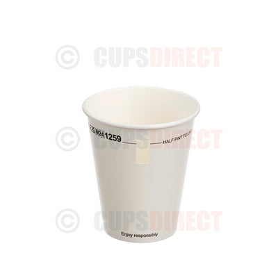 UKCA Paper Beer Cup - Fill Level Window