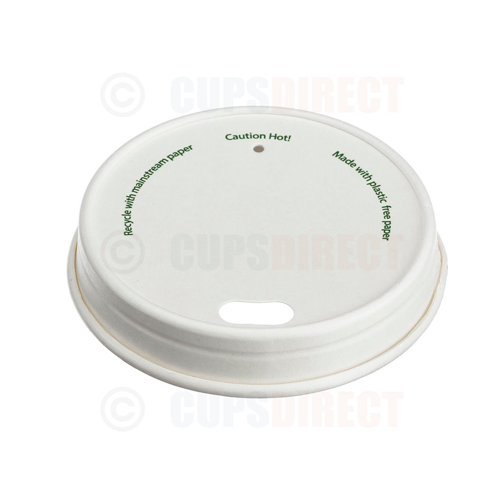 Paper Hot Cup Lids – Bio Recyclable Eco Sip Travel Lids Range | CupsDirect