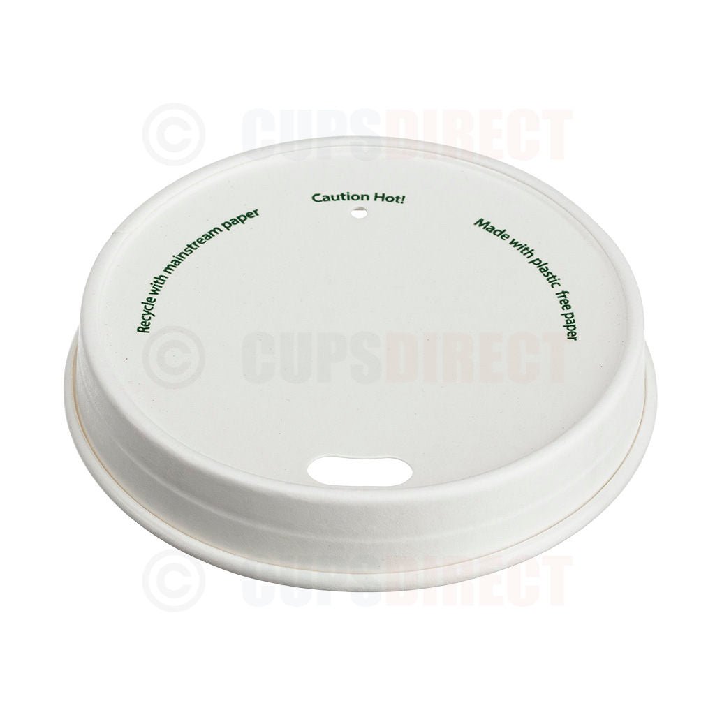 Paper Hot Cup Lids – Bio Recyclable Eco Sip Travel Lids Range | CupsDirect