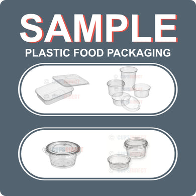 Plastic Food Packaging Samples