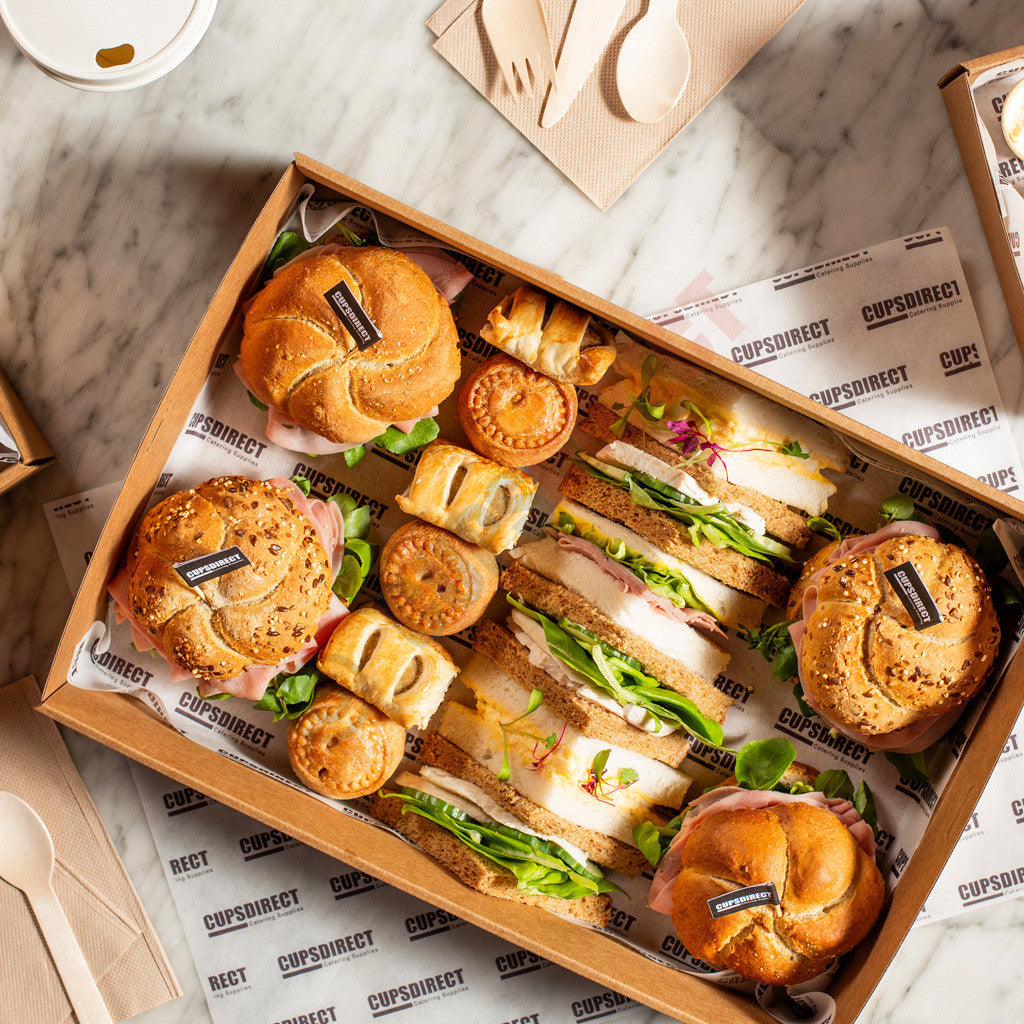 Kraft Platter Box - Lid Range
