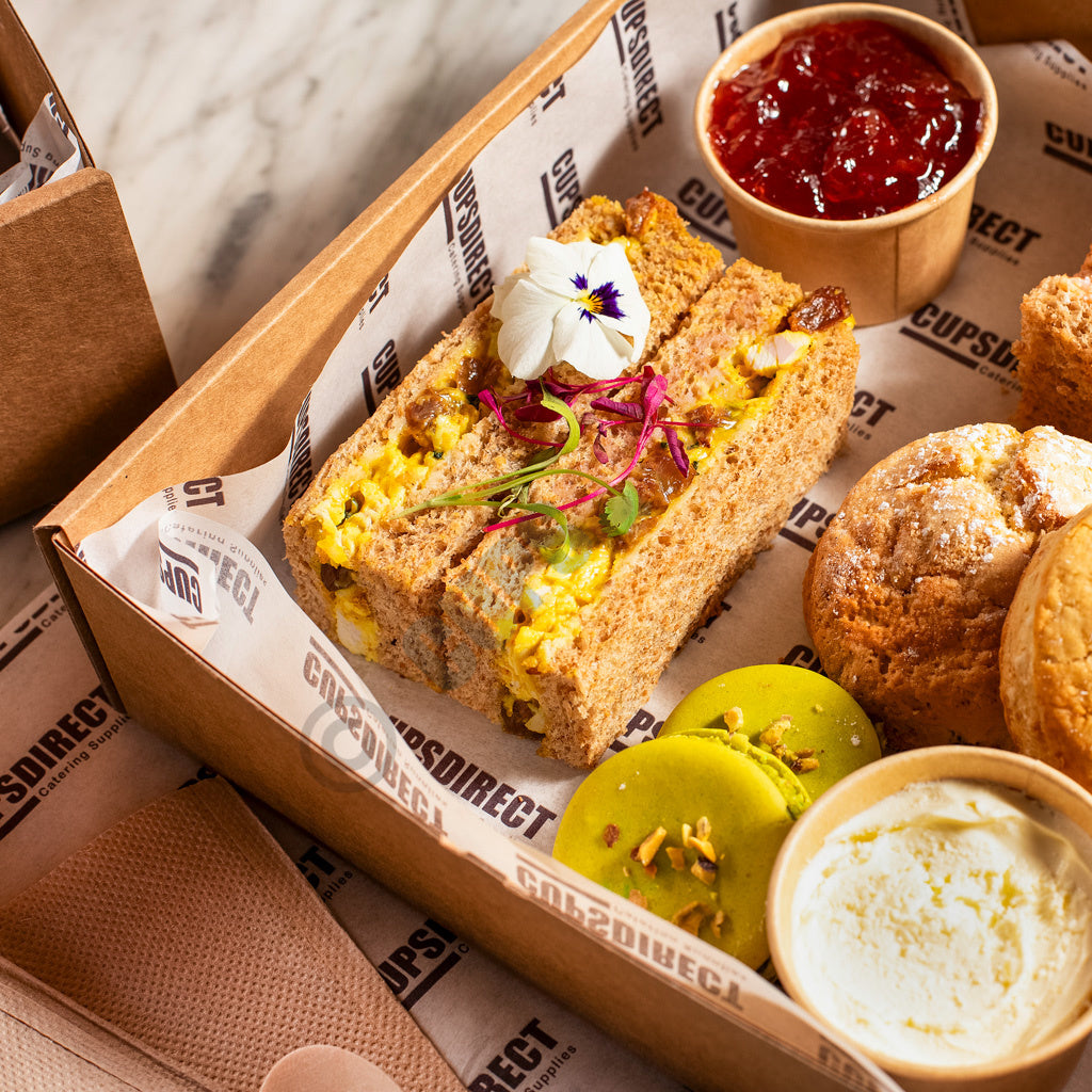 Kraft Platter Box - Lid Range