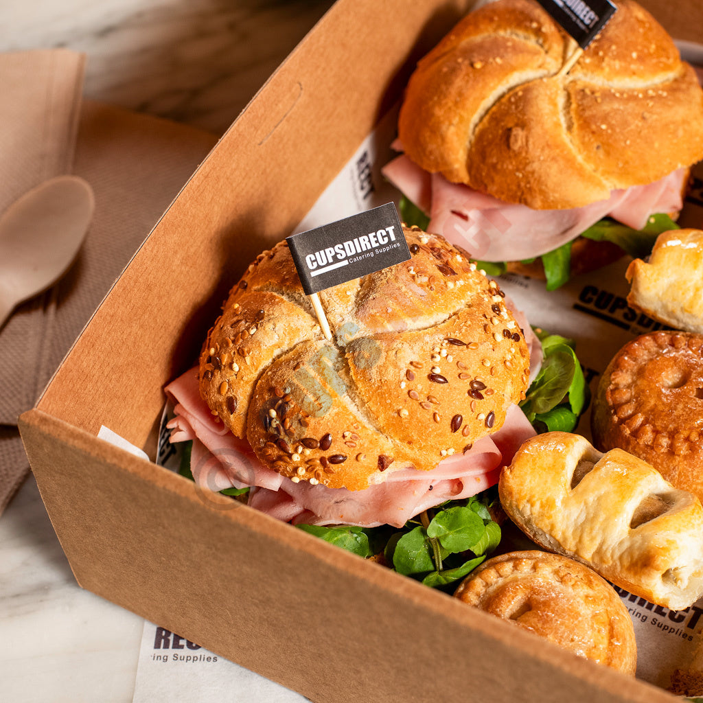 Kraft Platter Box - Lid Range
