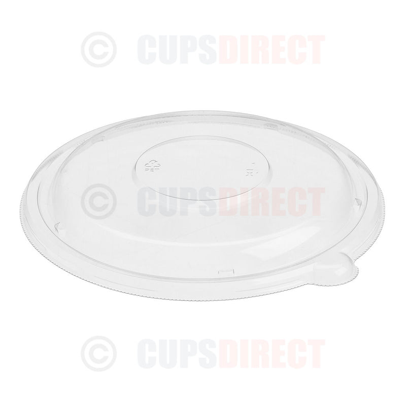 Load image into Gallery viewer, rPET Food Bowl Lids for Pulp Round Bowls
